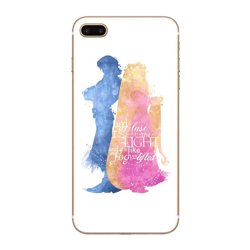 H244 Sleeping Beauty Transparent Hard Thin Case Cover For Apple iPhone XR XS Max 4 4S 5 5S SE 5C 6 6S 7 8 X Plus |