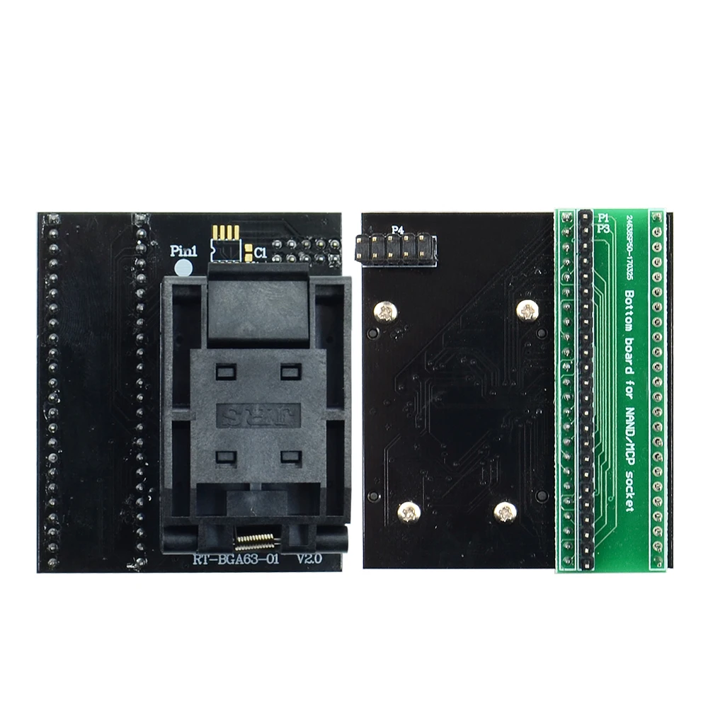 BGA63 Adapter for RT809H Programmer Socket RT-BGA63-01 V2.0 0.8MM Limiter Frame 9x11mm | Автомобили и мотоциклы