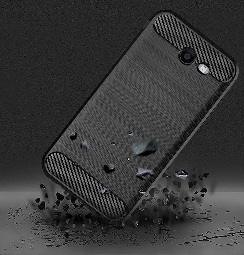 Противоударный защитный мягкий чехол для Samsung Galaxy J3 2017/J3 Prime/J3 Emerge/J3 Eclipse/Express Prime