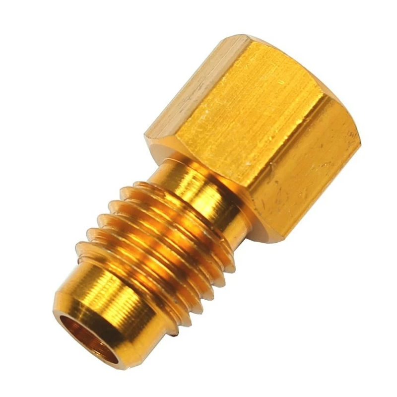 R134A адаптеры бак хладагента/вакуумный насос 1/4 &quotACME Female 1/2&quot Male новые аксессуары