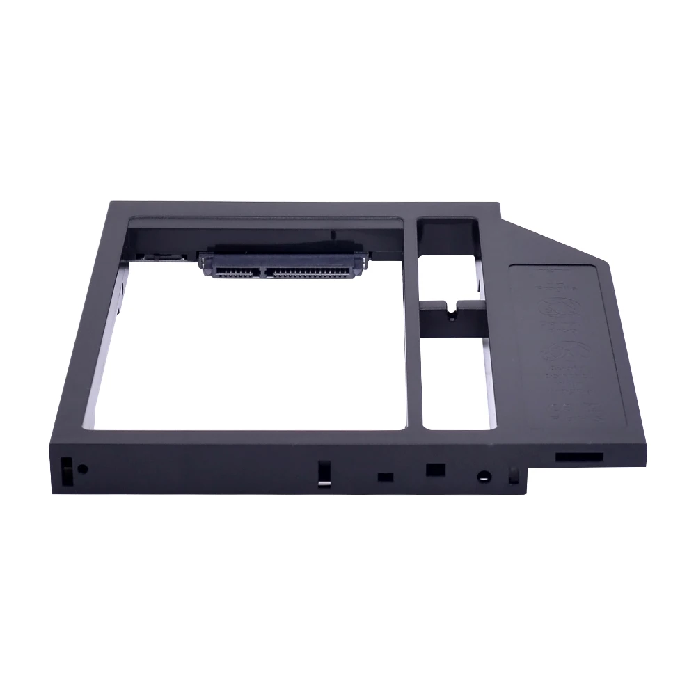 CHIPAL Универсальный Пластик 2nd HDD Caddy 12,7 мм SATA 3,0 для 2,5 ''7/9/12,5 мм SSD Коробка Чехол Корпус адаптер DVD-ROM Optibay