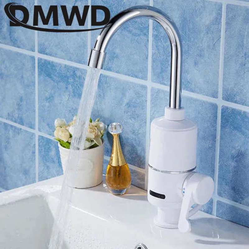 Электрический водонагреватель DMWD 3000 Вт проточный с цифровым дисплеем для ванной