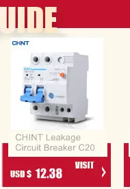 CHINT защита от утечки NBE7LE 4P 63A с защитой от утечки воздуха Воздушный переключатель