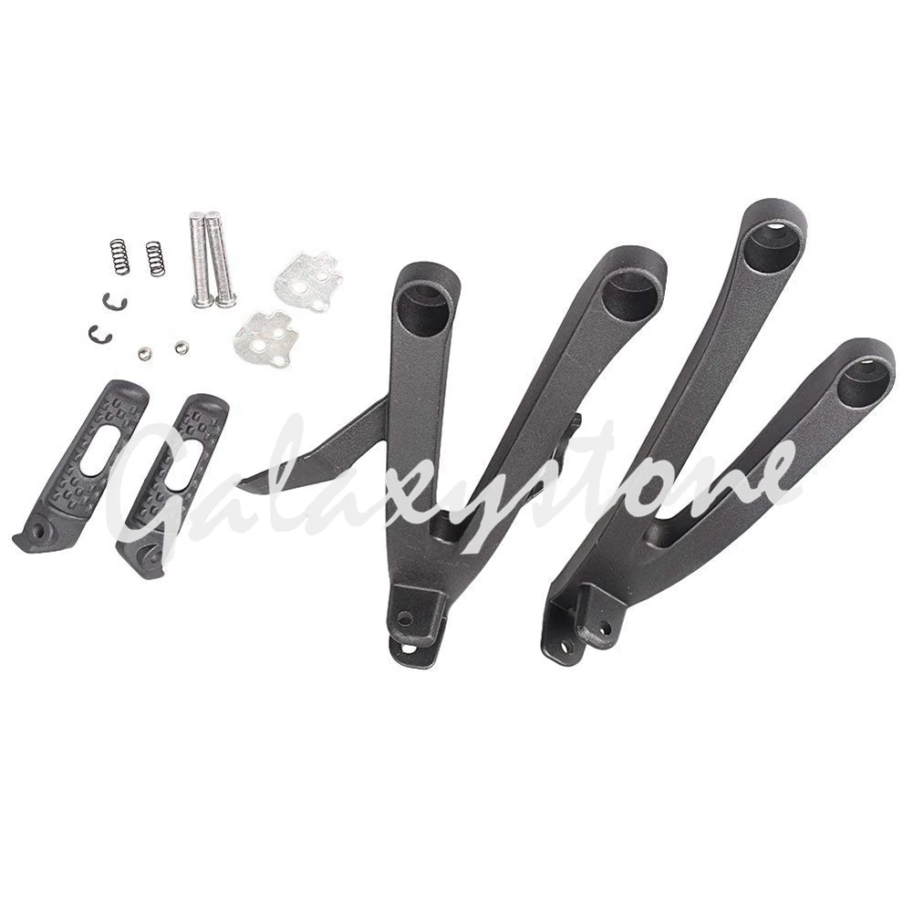 Black Rear Passenger Foot Pegs Bracket Footrest fit for Honda CBR600RR 2007 - 2011 | Rests