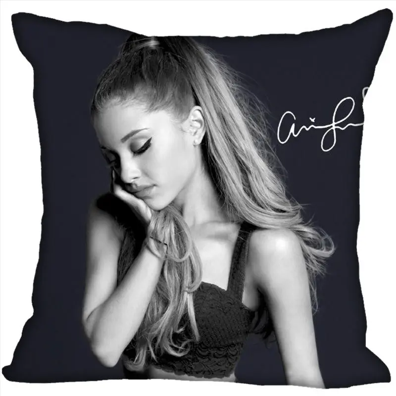 Pillowcase 19 Наволочки на заказ, квадратная наволочка Ариана Гранде, Рождественская Наволочка на молнии, наволочка 40*40 см, 45*45 см(с одной стороны - Цвет: Pillowcase 19