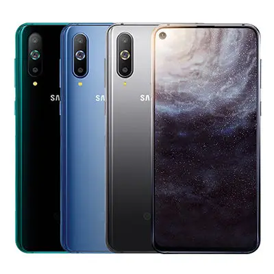 Samsung Galaxy A8s смартфон 6,4 дюймов FHD Snapdragon 710 Otca core 6/8 ГБ 128 Три задних камеры 3400 мАч NFC Android сотовый телефон