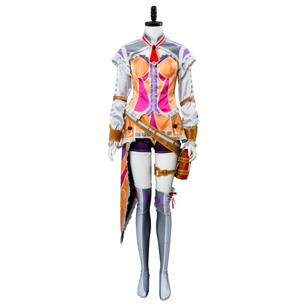 Ys 8 Laxia Cosplay Costume Lacrimosa of Dana Outfit Men Women Halloween Carnival | Тематическая одежда и униформа