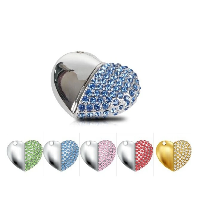 

Gadget Gift Waterproof Jewelry USB Flash Drives U Disk Storage Pen Drive Mini USB 2.0 Memory Stick Disk 8GB 16GB 32GB 64GB Key