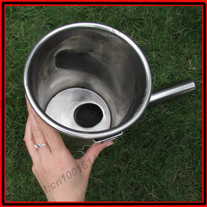 5л бытовой коммерческий мясо экструдер колбасный шприц наполнитель