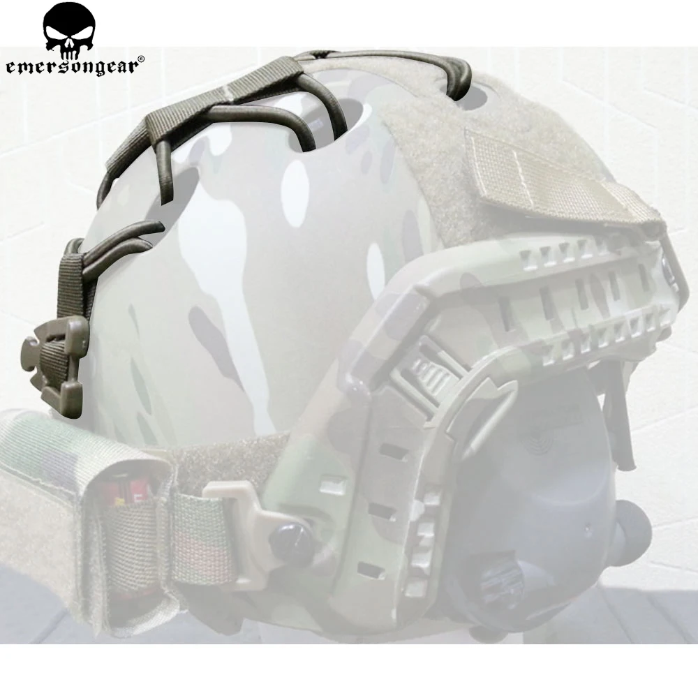 EMERSONGEAR, быстрый шлем, сделай сам, набор, шлем, наборы, военные, тактические, хемет, аксессуары, охотничий шлем, сделай сам, палуба, темная земля, EM8623