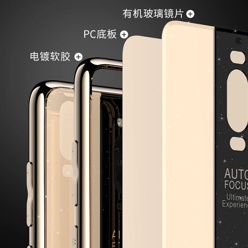 Чехол YonLinTan чехол для HuaWei Mate 9 Pro Mate9 9Pro блестящие роскошные чехлы из закаленного
