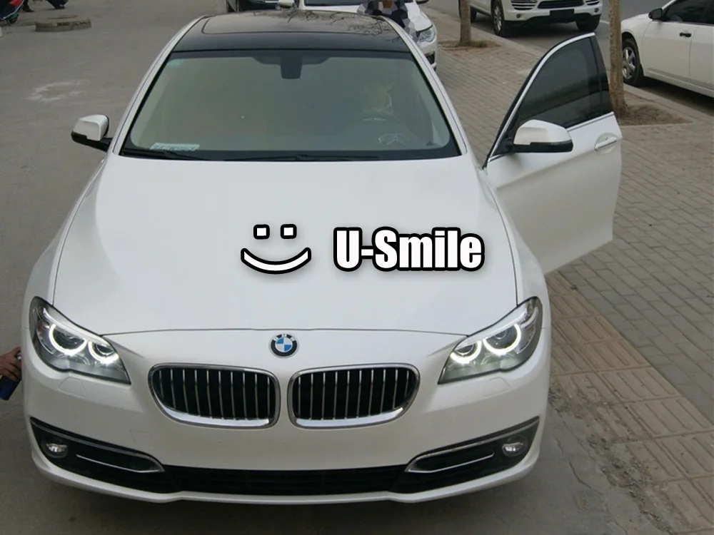 

Premium Matte Chrome White Vinyl Car Wrap Bubble Free Car Styling