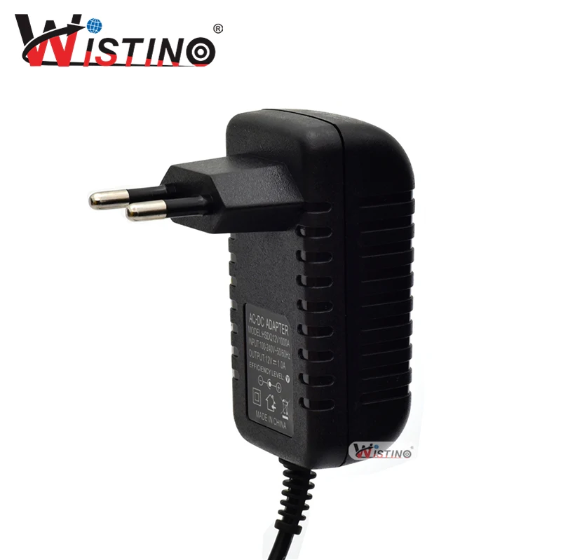 Адаптер питания постоянного тока 12 В 1 А вилка для ЕС США Великобритании