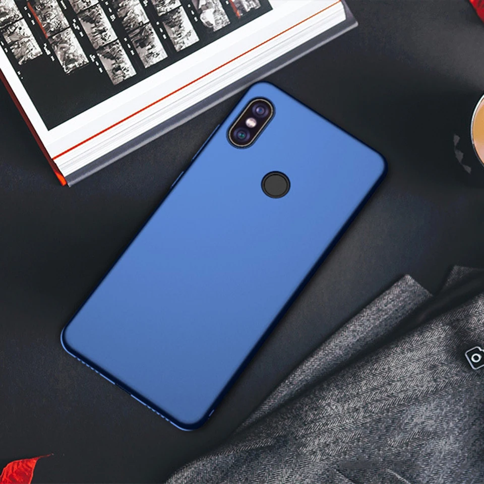 Матовая Пластик футляр для XiaoMi Pocophone Mi F1 8 Lite 6X 5X A2 A1 4c 5S RedMi S2 5 Plus Note 6 Pro 4 4X 4A 5A 6A чехол