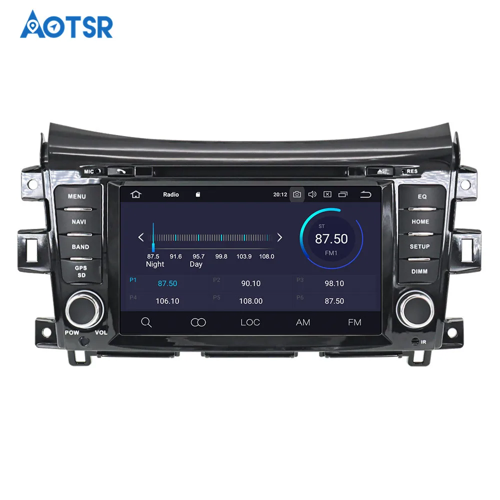 Автомагнитола 2 din Android 9 0 4 + 32 ГБ dvd плеер для NISSAN NP300 Navara 2014 GPS навигация по карте IPS FM