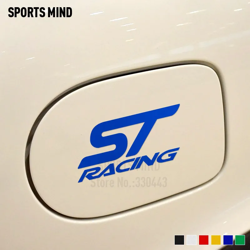 Наклейка на крышку топливного бака ST Racing Car наклейка автомобиль Стайлинг