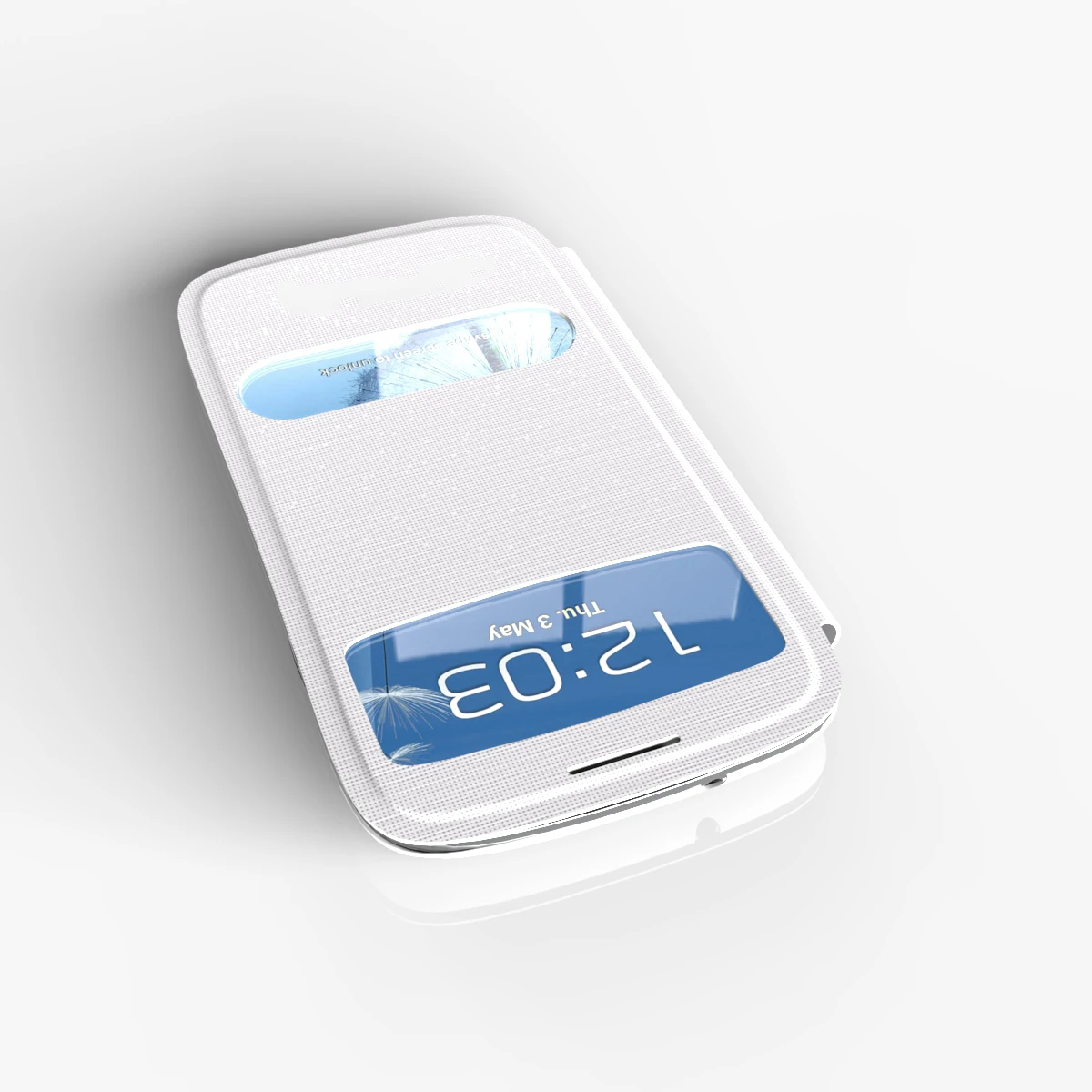 Чехол с аккумулятором для Samsung Galaxy S3 I9300 Neo I9300i Duos откидной окошком просмотра чехол