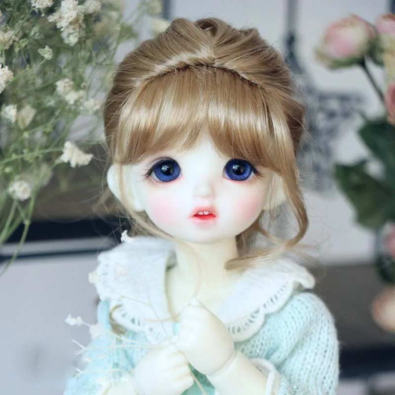 Новый стиль 1/3 1/4 16 BJD парик Супер кукла модный мохеровый с одной оплеткой для