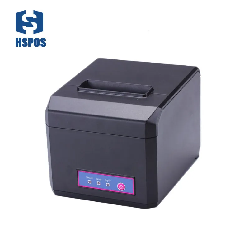 Pos термопринтер для чеков 80 мм usb серийные интерфейсы lan POS принтер билетов с