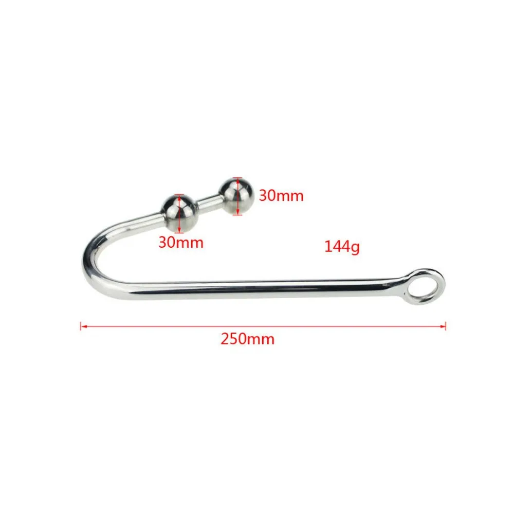 Stainless Steel Anal Butt Plug for Woman Man Gay Adult Sex Toys Hook Dilator Balls Beads Massager Male Masturbation |
