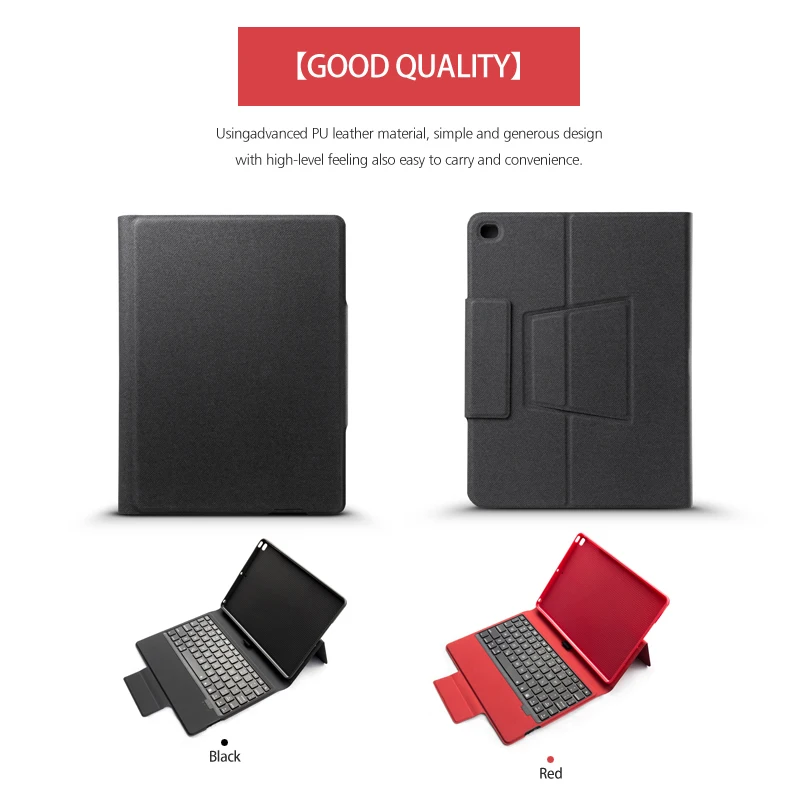Чехол с Bluetooth клавиатурой для нового iPad 9 7 дюйма тонкий кожаный чехол премиум
