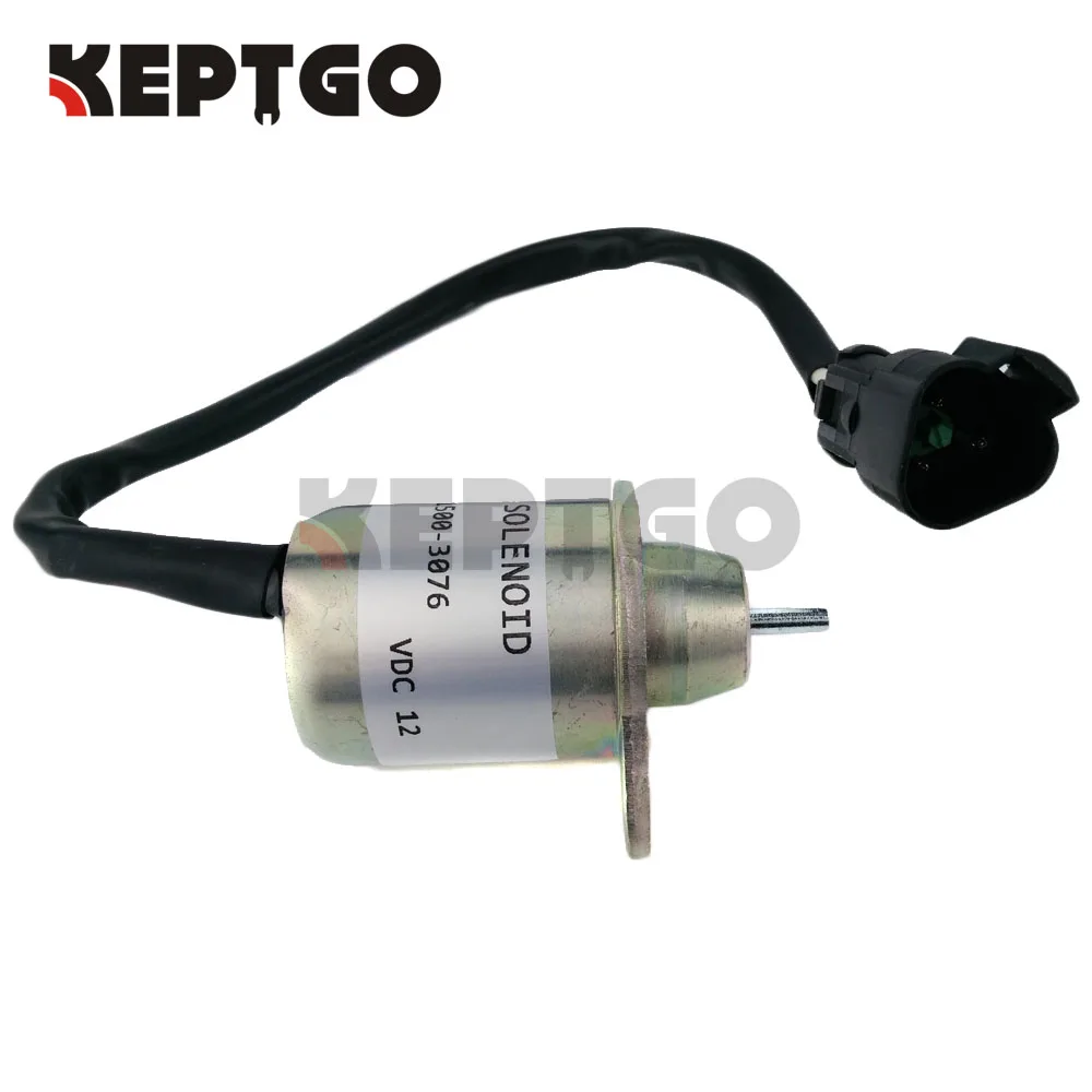 Стопорный электромагнитный клапан 1500 3076 3024 12 В для Yanmar|stop solenoid|stop solenoid for yanmarsolenoid