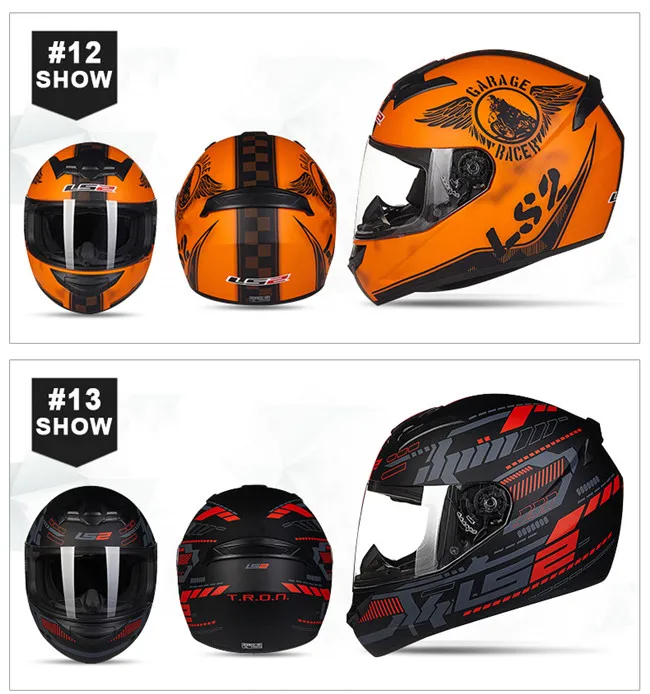 LS2 FF352 полный Fface moto rcycle шлем для женщин и мужчин гоночный мото rbike шлем ECE Сертификация capacete da moto cicleta casco moto