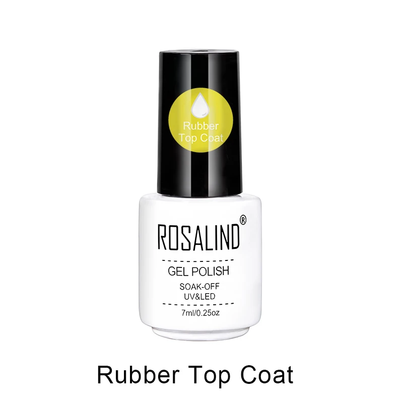 RCRTOP ROSALIND гель лак с блеском для ногтей гель лак гибридные Лаки полуперманентные для маникюра ногтей основа и верхнее покрытие праймер - Цвет: RCRTOP