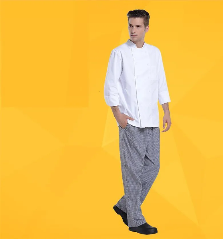 Брюки шеф повара pantalones высококачественные мешковатые брюки для мужчин и женщин