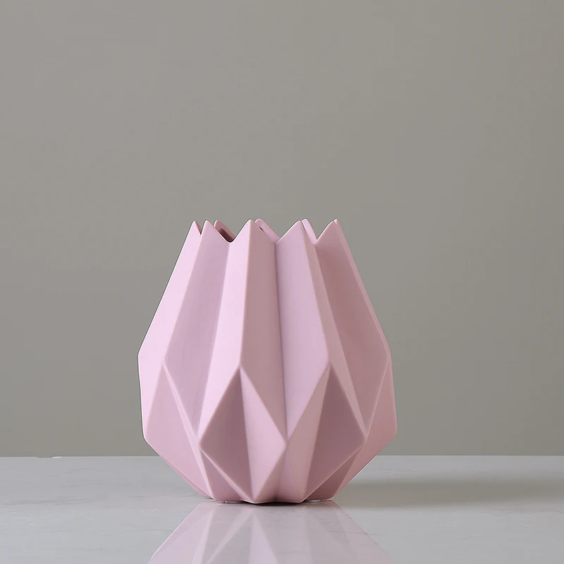 Нордическая Современная Минималистичная Цветочная Цветная Керамическая ваза
