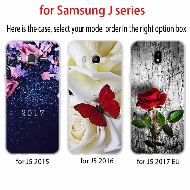 Мягкий чехол Coque для Samsung Galaxy J6 J8 J3 J5 J7 J4 Plus 2018 2016 2017 EU Prime Pro Ace красная бабочка на