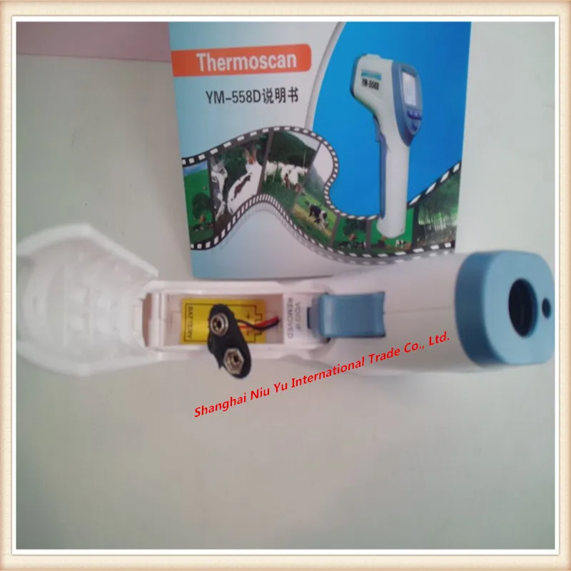 New Animal Thermometer Measure Pigs sheep dogs cats Forehead Temperature Gun Veterinary Range 32.0 C ~ 45 | Инструменты