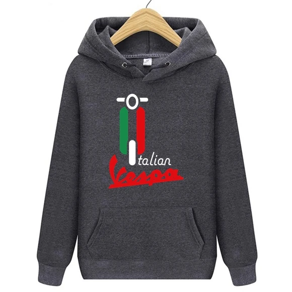 Vespa 7color толстовки с капюшоном для взрослых принтом тренировочные топы мальчиков