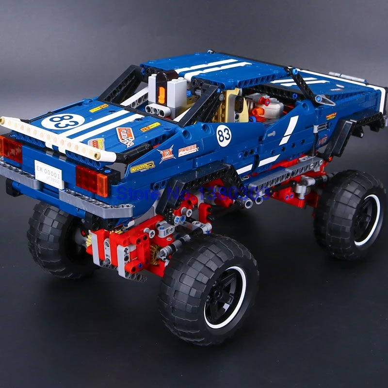 Строительные блоки модели гусеничных блоков 4x4 20011 совместимые с лего 41999 для