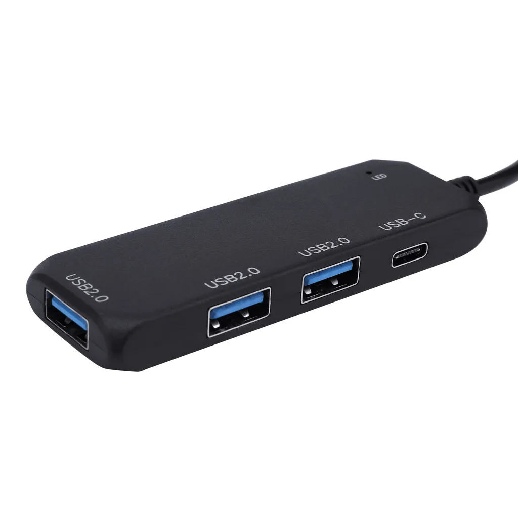 Тонкий дизайн компактный USB/C 2 чипа 4 порта портативный рекордер данных скорость
