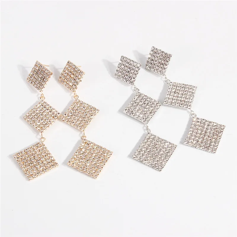 BK Fashion New Golden and Silver Colors Eaarrings For Women Party Earrings | Украшения и аксессуары