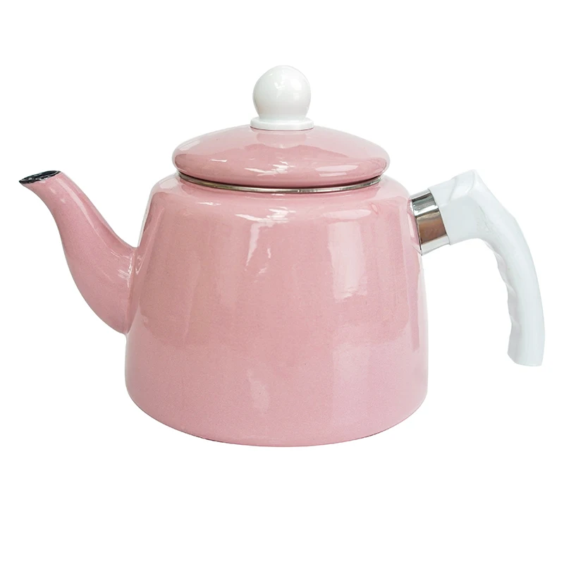 Эмалированный чайник 2 л кофейник кухонная плита домашняя Толстая бутылка для