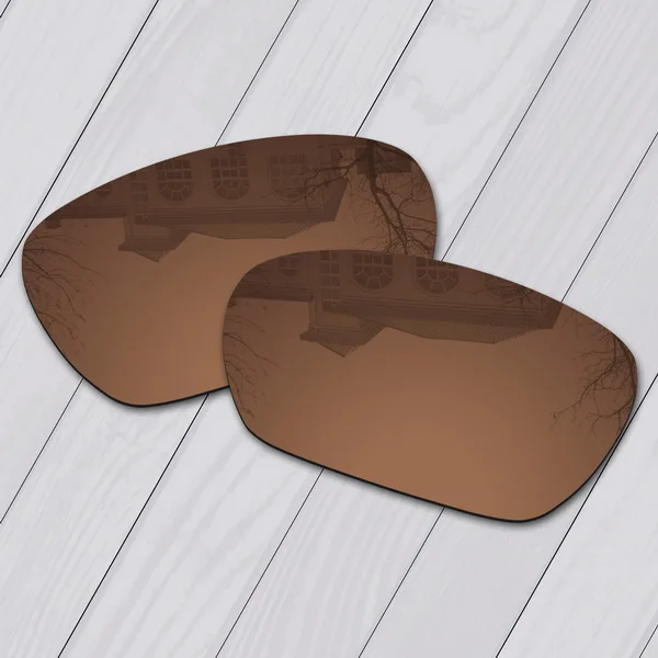 Bronze Brown E.O.S поляризованные улучшенные Сменные линзы для солнцезащитных очков Оукли-несколько вариантов - Цвет линз: Bronze Brown