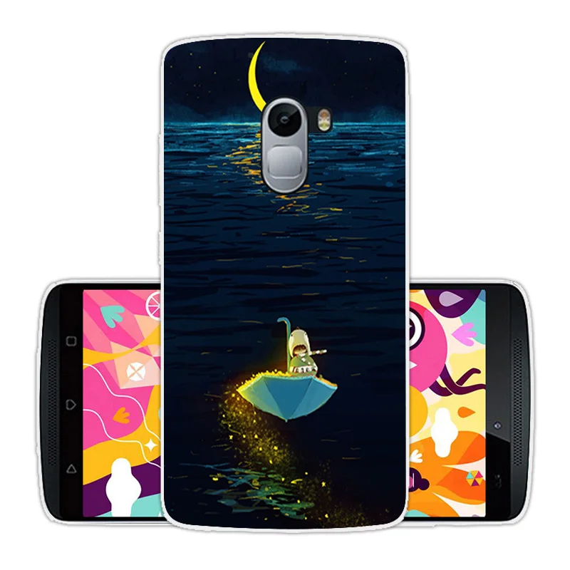 for Lenovo Vibe K4 Note K 4 Case Cover A7010/Vibe Soft TPU Slim Silicon 5.5 inch Phone Brick Road Coque |