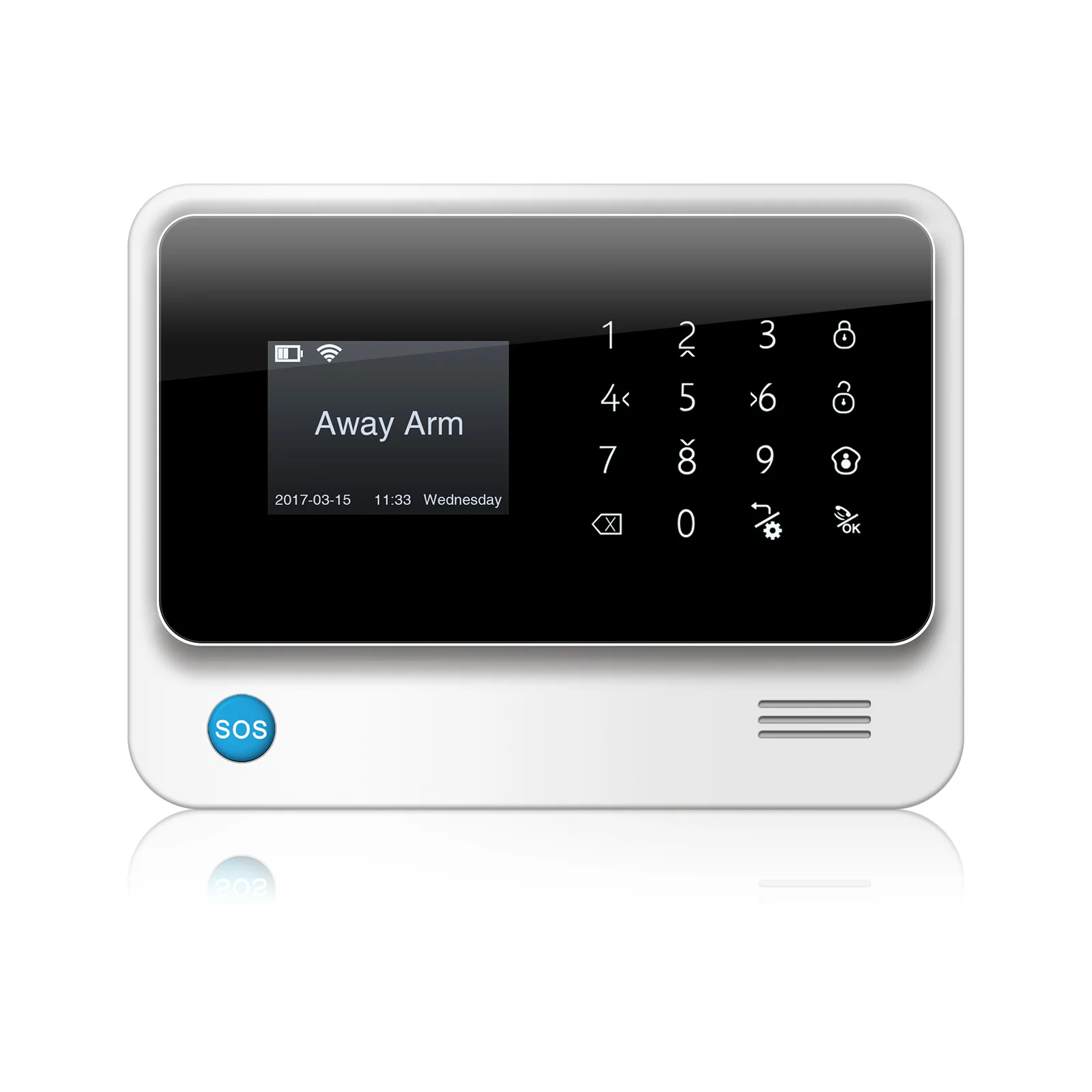 Fuers G90B 3G WiFi GSM GPRS SMS беспроводная домашняя система охранной сигнализации IOS Android APP с