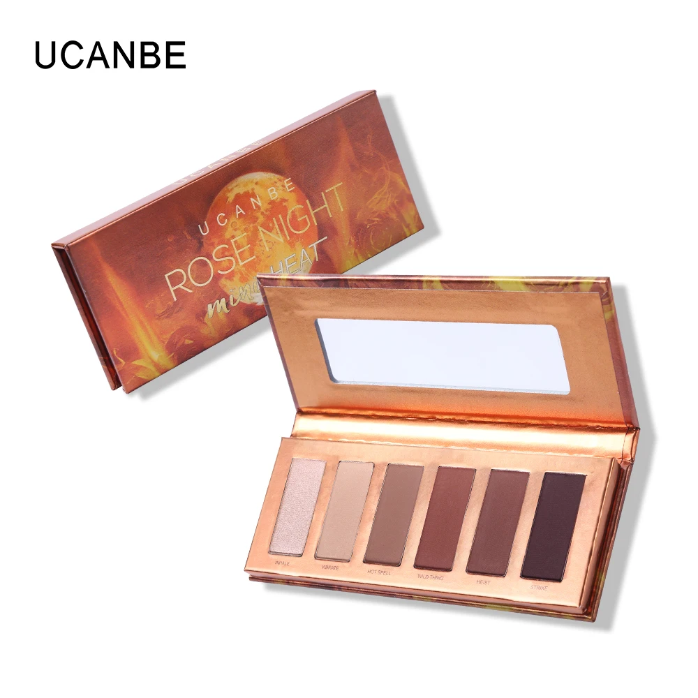 UCANBE Petit Heat матовые тени для век Теплые Натуральные Палитра водостойкая косметика