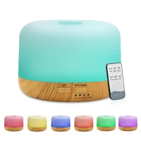 11w ac 100 240v 300ml essential oil diffuser remote control air humidifier with color changing led light ultrasonic mist maker