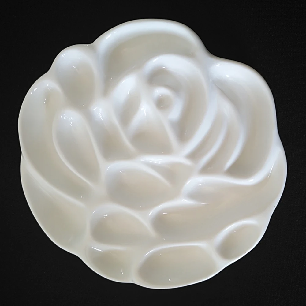 Керамическая Палитра для рисования роза дизайнерский поднос акварели гуашь