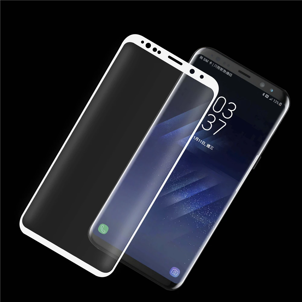 НОВЫЙ 6D Полноэкранный протектор из закаленного стекла для Samsung Galaxy S9 Plus |