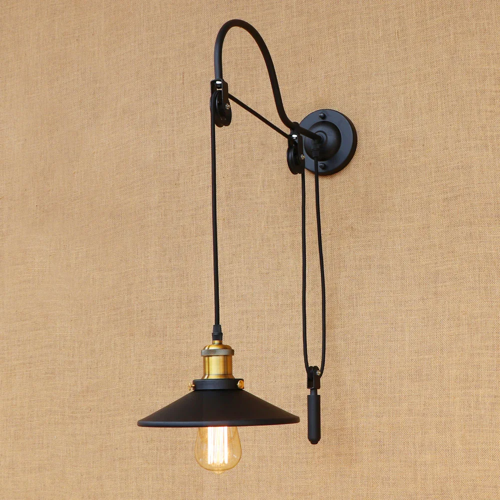 Винтажные длинные Настенные светильники E27 110 В 220 перем. Тока|light sconce|led wall light