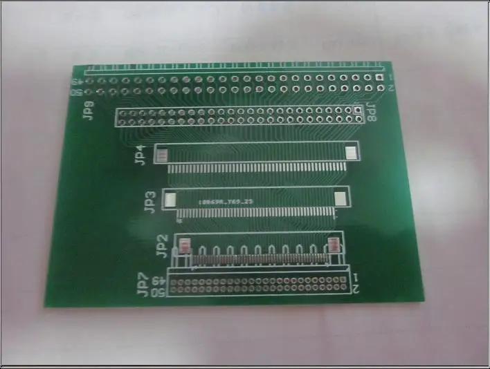 50Pin FPC pin to 1 27mm 2 0mm 54mm двухрядный PCB Адаптер платы|Запасные части| |