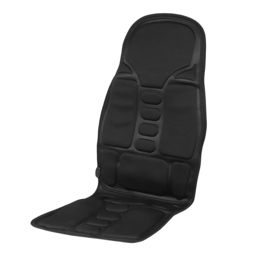 Car Household Office Full Body Massage Cushion Lumbar Heat Vibration Neck Back Relaxation Seat EU/US Plug new |