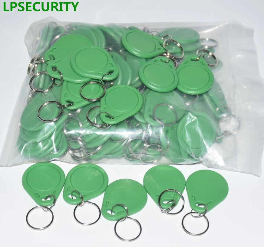 LPSECURITY 100 шт. записываемые Жетоны 13 56 МГц чип бирки Карта IC брелок карта для RFID