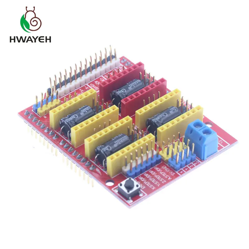 V3 гравер щит 3D-принтеры ЧПУ для arduino Щит с ЧПУ V3 A4988 DRV8825 для arduino