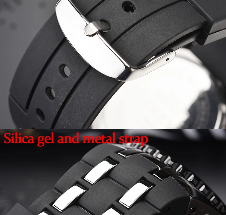 STRYVE Montre Homme многофункциональные спортивные часы для мужчин армейские военные светодиодный аналоговые часы S Shock Роскошные Мужские Цифровые кварцевые часы